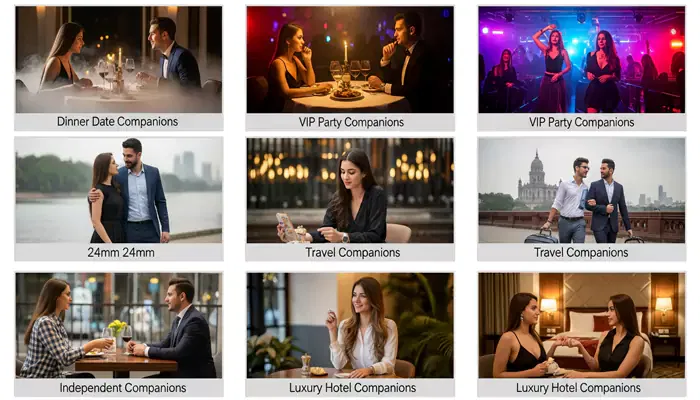 Types of South Indian Escort