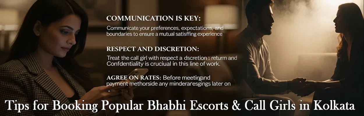 Tips for Booking Popular Bhabhi Escorts & Call Girls in Kolkata