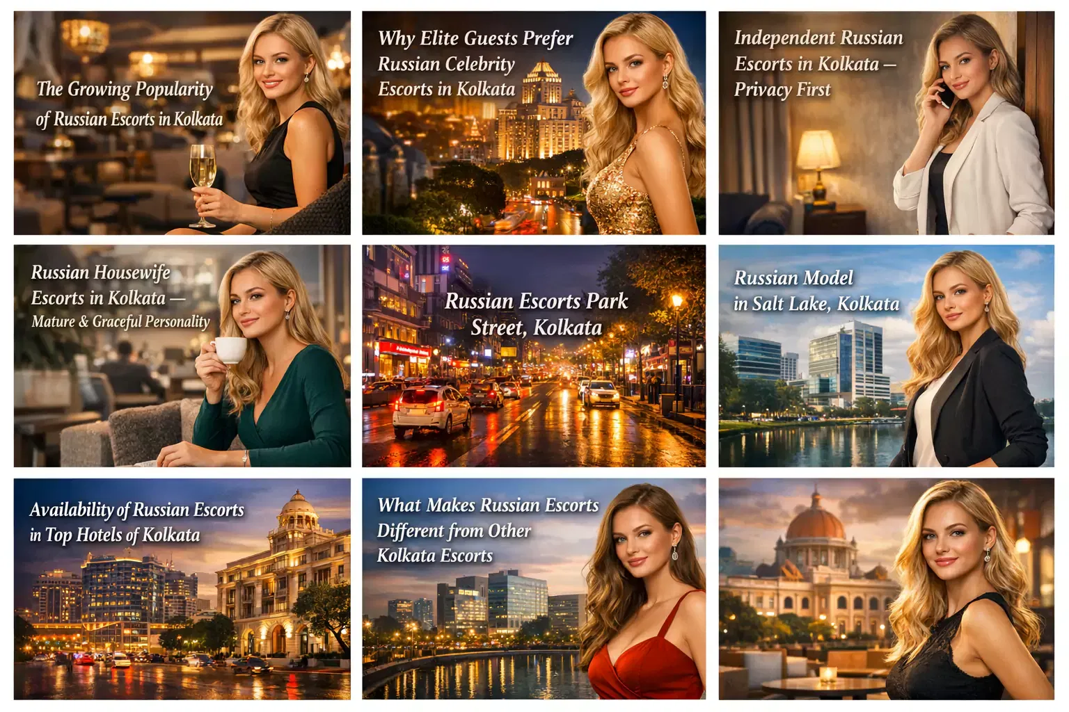 Russian Escorts in Kolkata