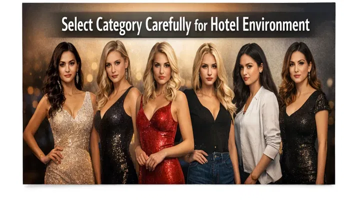 Select the Right Escorts Category for Hotel Meetings