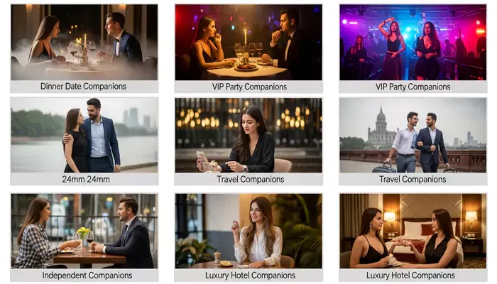 Types of South Indian Escort